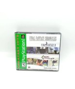 Final Fantasy Chronicles (Sony PlayStation 1, 2001) PS1 CIB Chrono Trigger - £17.00 GBP