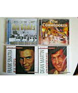 Lot 4 CDs 5 Disks All New, FRANK SINATRA, DEAN MARTIN, BIG BANDS, COMMOD... - £4.27 GBP