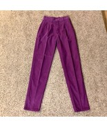 Vintage Lee Corduroy Pants Juniors 7 Used Hi-Rise - $38.61