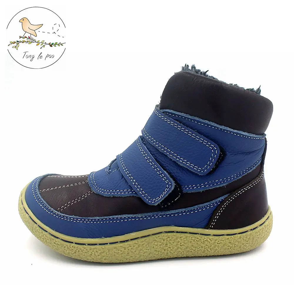 COPODENIEVE  Barefoot Leather Baby  Girl Boy Kids Shoes For Fashion Winter Snow  - £62.80 GBP