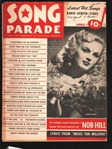 Song Parade 4/1945-June Haver cover-George Raft-Perry Como-Jimmy Durante-G/VG - £28.84 GBP