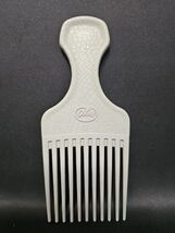 Vintage Goody Lift Comb Hair Pick Textured Retro 1980-90s Grey Gray USA - $20.53
