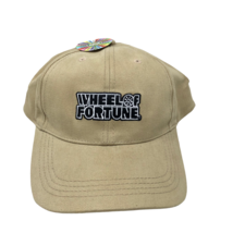 NWT Wheel of Fortune Gameshow Tan Adjustable Strap Hat Win A Million Spi... - £22.50 GBP