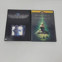 Poltergeist &amp; Poltergeist 2/3 Double Feature Dvd Lot, Horror, Craig T. Nelson - £8.43 GBP