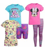 5-Pc. Set ~ Disney Junior™ ~ 3-Tops ~ Leggings ~ Shorts ~ MINNIE ~ Size 5 - £23.43 GBP