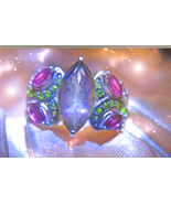 HAUNTED RING JEWELED PATHWAY HIGHEST LIGHT COLLECTION ADVANCED  MAGICK - $530.77