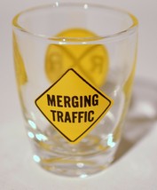 Merging Traffic Vintage Shot Glass 2 oz - £5.47 GBP