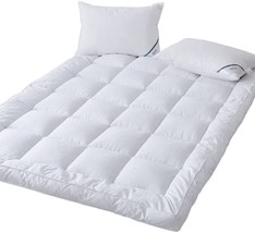 Extra Thick Mattress Topper Twin XL Size 3 Inch Highly Breathable Cooling - £61.32 GBP