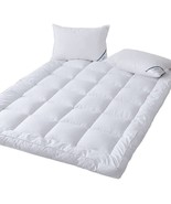 Extra Thick Mattress Topper Twin XL Size 3 Inch Highly Breathable Cooling - £61.07 GBP