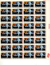 USPS Stamps -1969 First Man on the Moon Mint Sheet of 32 U.S. Stamps 10 cent - $9.90
