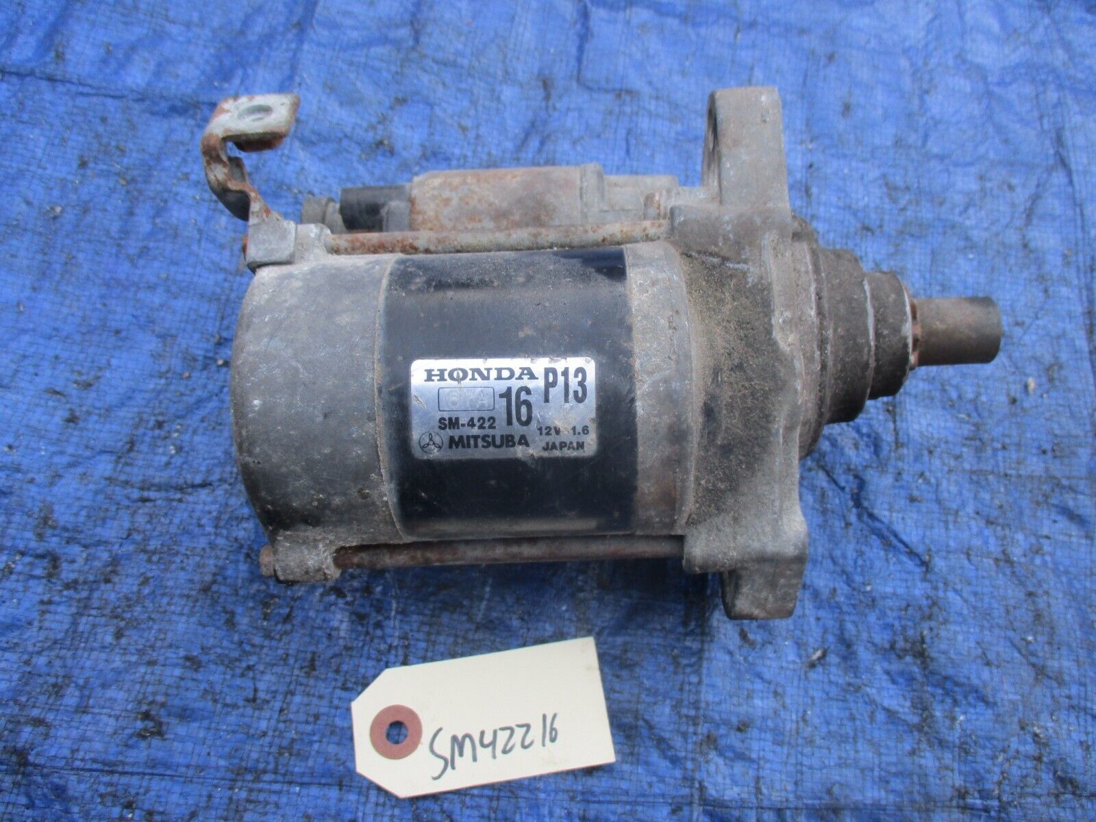 96-96 Honda Prelude manual transmission starter motor H22 H22A1 VTEC H22... - $109.99