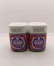 *READ* OLLY Sleep Immunity Melatonin  Midnight Berry, 36 Gummies Lot Of 2 - £11.84 GBP