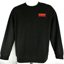 DUNKIN&#39; DONUTS Coffee &amp; Donuts Employee Uniform Sweatshirt Black Size 2X... - £26.30 GBP