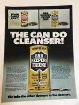 Vintage bar keepers friend print ad cleaning product Ph2 - £5.51 GBP