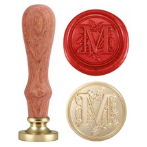 Initial Alphabet Wax Seal Stamp, Retro Letter M Sealing Wax Stamp Brass ... - £11.94 GBP