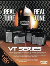 Vox VT Series Amplifier advertisement 2009 guitar amp 8 x 11 ad print - $4.50