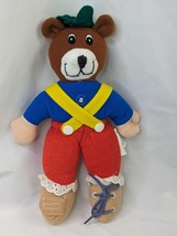 Gerber Bear Plush Teach Learning 10.5 Inch Terry Cloth 1994 Stuffed Animal Toy - $29.95