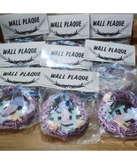 4 1/2&quot; Grapevine Wreath Spring Girl By Fence Flowers Hanger Lot Of 9 For... - €9,97 EUR