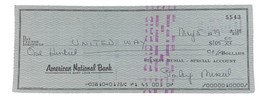 Stan Musial St. Louis Cardinals Signed  Bank Check #5543 BAS - £91.52 GBP