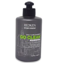 Redken For Men Go Clean Daily Care Shampoo - 10 oz FAST SHIPPING - £32.36 GBP