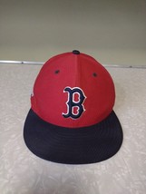 Boston Red Sox Baseball Cap Red New Era 59Fifty Sz 7-1/4 Palm Tree Patch... - £11.21 GBP