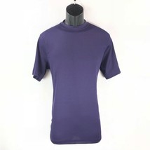 Log-In Uomo Dressy Purple T-Shirt for Men Short Sleeve Crew Neck Sizes S... - £27.53 GBP
