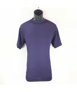Log-In Uomo Dressy Purple T-Shirt for Men Short Sleeve Crew Neck Sizes S... - £27.43 GBP