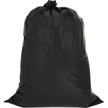 Genuine Joe Heavy-Duty Trash Bags 2.5 Mil 42 Gallon 33"x48" 20/PK Black 02311 - £35.40 GBP