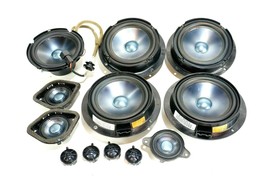 06-2012 mercedes w164 ml350 complete speakers sound sub woofer tweeter set of 12 - $294.99