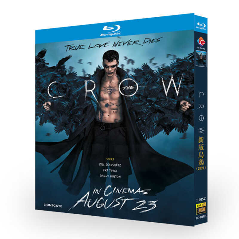 The Crow (2024) Blu-ray 1080P BD  - $28.00
