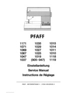 Pfaff 1067, 1069, 1118, 1119, 1171 Service Repair Maintenance Workshop M... - £14.21 GBP