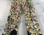 Spyder Snow Pants Boys Medium 12 Multicolor Pockets Adjustable Insulated - £28.81 GBP