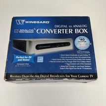 Winegard NEW Open Box DTV Digital to Analog TV Converter Box Bundle RCDT09A - £31.27 GBP