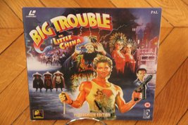 Big Trouble in Little China 1986 Laserdisc LD PAL UK Action Carpenter - £39.49 GBP