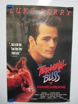 Terminal Bliss Luke Perry Original Vintage Home Video Movie Poster - £7.74 GBP