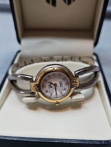 Anne Klein II H20 Watch 10/2653 Gold/Silver Tone w/Box - £7.58 GBP