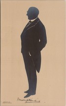 President Warren G Harding Silhouette 1921 from the Beatrix Sherman Postcard Y14 - £7.82 GBP