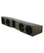 QPower &quot;QBOMB&quot; Chevy/GMC Crew Cab &#39;07-&#39;24 Quad 8&quot; Ported Woofer Box - $4,666.51 MXN