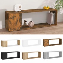 Modern Wooden Wide Rectangular TV Tele Stand Cabinet Unit With Storage Shelves - £30.67 GBP+