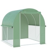 6x6x6 Walk-In Greenhouse w/ Roll-Up Cover - $2,849.32 MXN