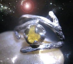 HAUNTED RING THE MASTERS MOST SACRED 7 RITUALS BLESSING SECRET OOAK MAGICK - £2,220.12 GBP