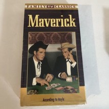 Maverick Episode VHS Tape  James Garner According To Hoyle S2A - £3.87 GBP