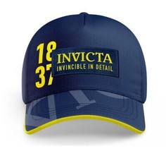 Invicta Gear Baseball Hat Men&#39;s - Navy, Yellow IG0300 NEW - £29.88 GBP