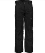 Obermeyer Men&#39;s 2XL Short Orion Insulated Waterproof Ski Pant Black Hydr... - $116.24 CAD