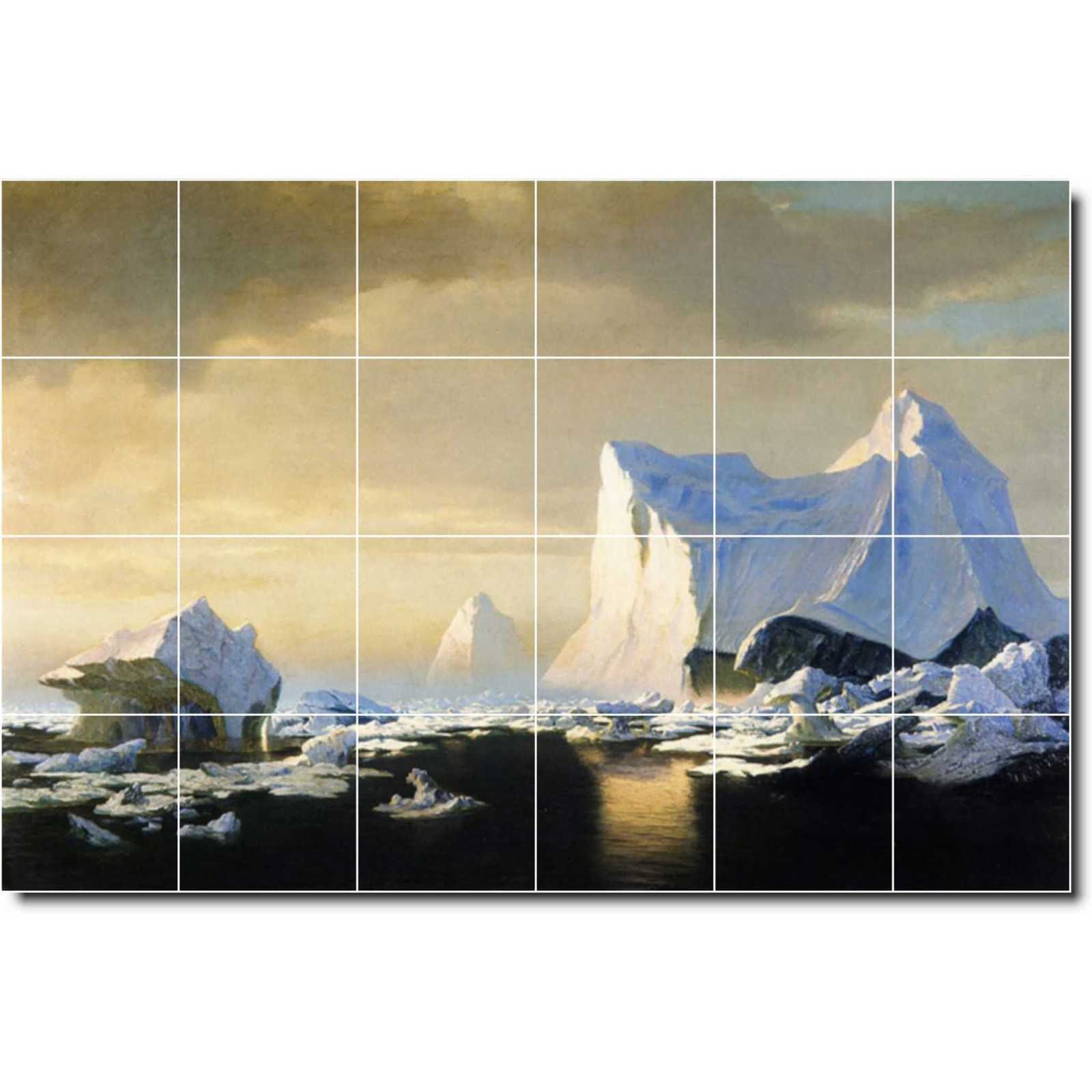 Bradford william icebergs in the arctic william bradford 1882