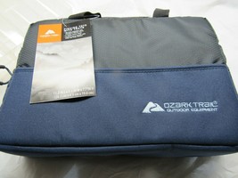 Ozark Trail Fishing Tote w/ 2 Trays padded Blue 11.2&quot;L x 3.5&quot;W x 7.7&quot;H - £18.13 GBP