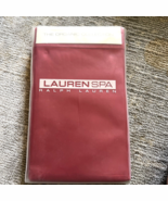 New Ralph Lauren Spa Organic King Pillowcases 400TC Cinnabar 2 Cases Orig 100.00 - $49.91 CAD