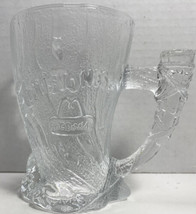 Flinstones RocDonalds Clear Embossed Mammoth Mug 1993 McDonalds - £9.48 GBP