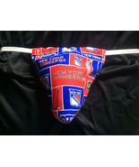 New Mens NEW YORK RANGERS NHL Hockey Gstring Thong Male Lingerie Underwear - $377.73 MXN
