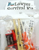 Lawyer Gag Gift Attorney Survival Kit Clean Thank You Stocking Stuffer U... - £6.64 GBP